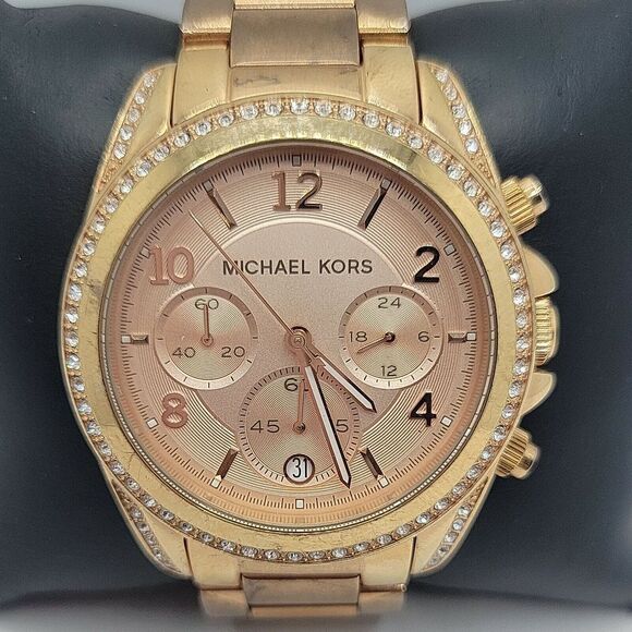 Michael Kors Blair MK5263 Women's Stainless Steel Analog Dial Quartz Watch AM404 - Picture 1 of 11